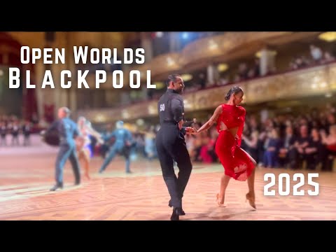 Vladimir L & Olga N I ChaChaCha R4 I The Open Worlds Blackpool I 2025 I Professional Latin
