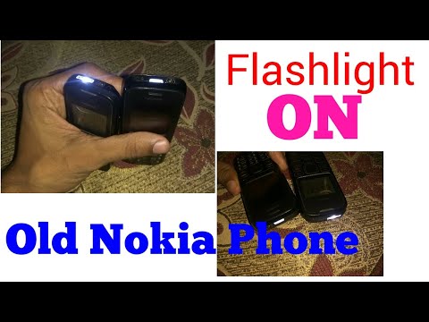 How to Turn ON Flashlight in Old Nokia Phone