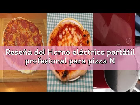 Reseña del Horno eléctrico portátil profesional para pizza NAPL350 de H.Koenig, multifunción, tartas