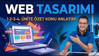 AUZEF 1-2 Web Tasarımı | 1. 2. 3. & 4. Ünite Özet Konu Anlatımı | (En Basit)! Vi
