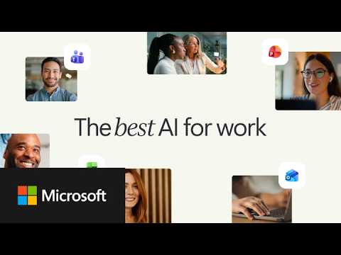 Video Thumbnail: Microsoft 365 Copilot: Work, transformed