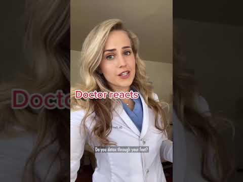 Doctor reacts: foot detox?