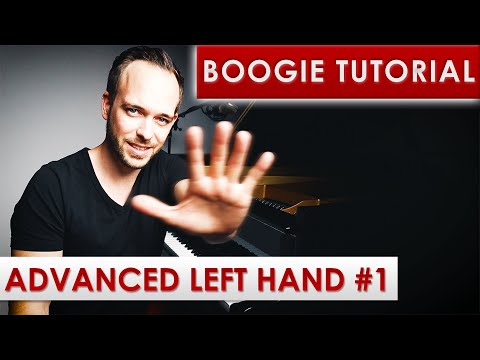 Boogie Woogie Tutorial: Advanced Left Hand #1 (Chris Conz Piano Lesson)