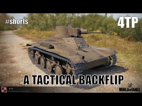 A TACTICAL BACKFLIP IN WORLD OF TANKS -  4TP HIGHLIGHTS