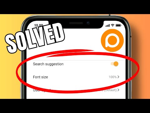 How to change text settings in Pure Browser