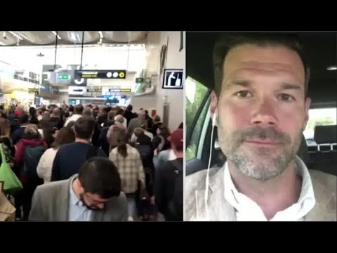 Toppolitikern om flygkaoset: ”Får ta nattåget nästa gång”