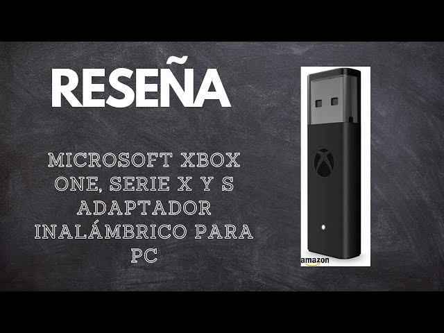 Vídeo relacionado con Sarini Adaptador inalámbrico para Mando Xbox One Compatible con PC Windows 10/11 Elite Series (1/2)
