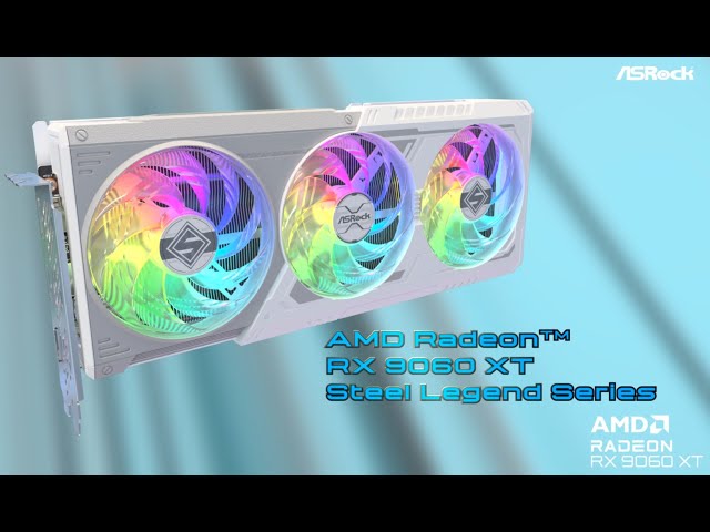 placa_de_video_asrock_rx9060xt_8gb_oc_steel_legend_white - Miniatura 4