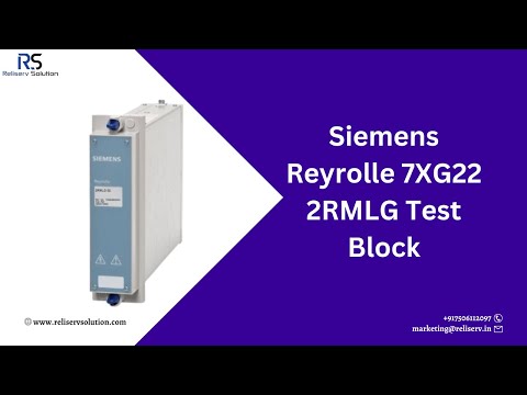 Siemens test block 7xg22, panel
