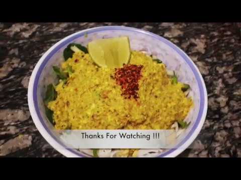 របៀបធ្វើនំបញ្ចុកប្រហើរ - Num Banh Chok Samla Khmer/Cambodian Green Noodle Soup - 金边什锦香料粉