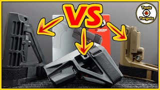 BRACE Yourself!...NEW SB Tactical SBA5 Pistol Stabilizing Brace vs SBA3 & SBA4. Which One Is BEST
