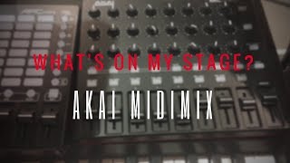 Video thumbnail for What's On My Stage?: Akai MIDImix by John Mike