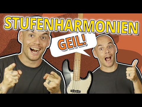 Was sind Stufenharmonien? - Bass lernen: Musiktheorie für BassistInnen