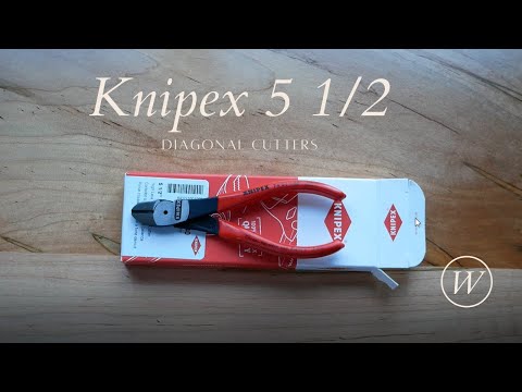 KNIPEX įstrižainė pjaustytuvas video