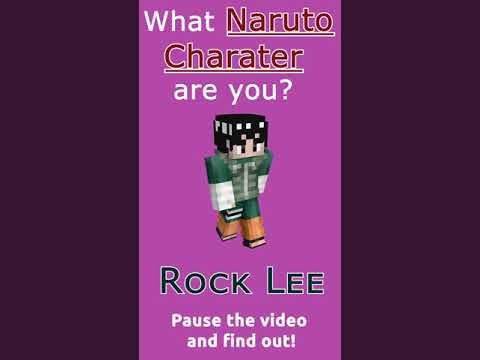 "Find Out Your Naruto Character in Minecraft Shorts!" #Anime #Shizo #Clickbait