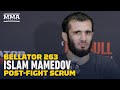 Islam Mamedov Says He Won All Three Rounds, Primus 'Not On My Level' | Bellator 263 | MMA Fighting