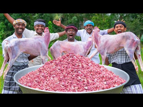 MUTTON CHUKKA | Village Style Mutton Fry Mutton Soup Recipe Cooking | Chukka Varuval | Mutton Recipe