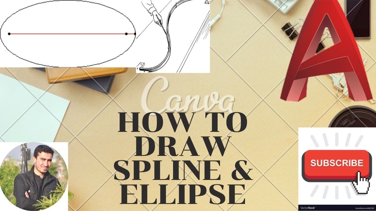 SP Line & Ellipse Command in AutoCAD