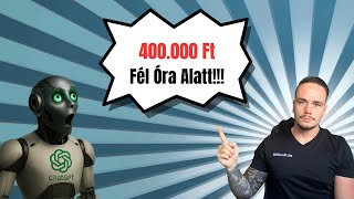 AI Chat Agent 400.000 Ft-ért?! MUTATOM! (Lépésről - Lépésre)