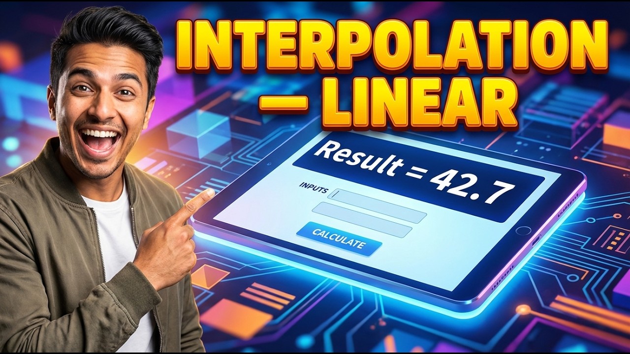 Interpolation Calculator — Linear