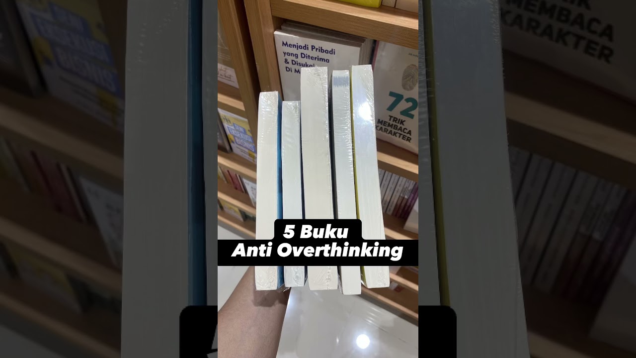 5 Buku Anti Overthinking