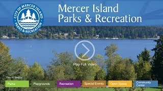 preview picture of video 'Mercer Island Parks & Recreation'