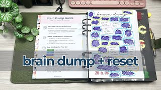 🔴 LIVE! January Brain Dump + Weekly Reset