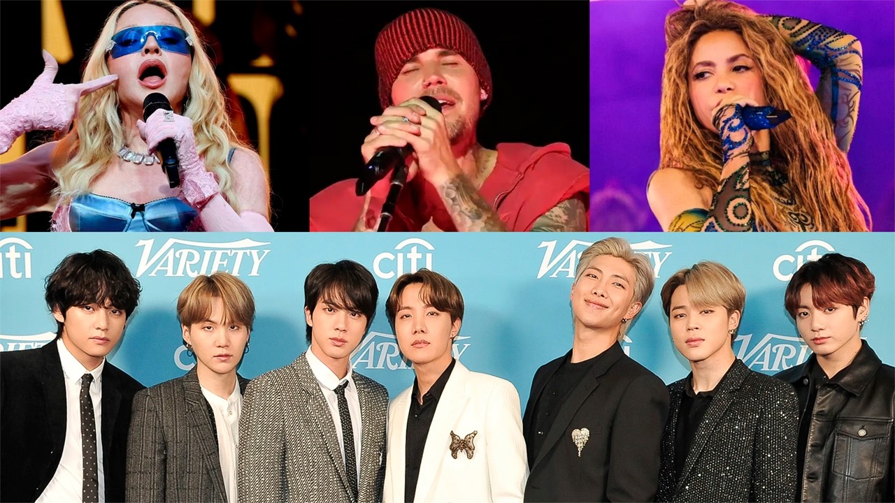 DETALLES DEL SHOW DE MEDIOTIEMPO DE ARGENTINA - ESPAÑA: Madonna, Shakira, BTS, Justin Bieber y más