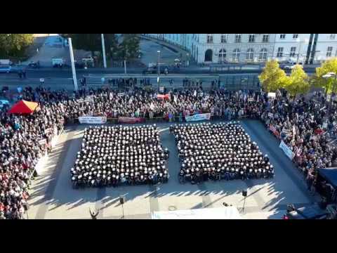#Aufstehen: Demonstration zur Sicherheitsbereitschaft Block F, Kraftwerk Jänschwalde