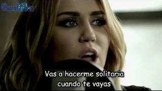 Miley Cyrus Ft. Johnzo West - You&#39;re Gonna Make Me Lonesome When You Go(sub.español)