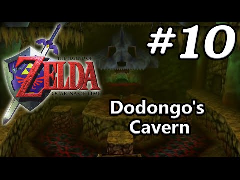 Ocarina of Time N64 100% - Episode 10 - Dodongo's Cavern