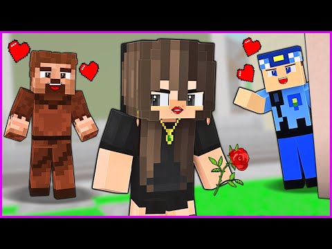 KEREM KOMİSER VE FAKİR ŞEHRE YENİ GELEN KADINA AYNI ANDA AŞIK OLDU! 😱 - Minecraft