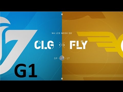 CLG vs FLY Game 1 Highlights - 2017 NALCS SPRING SPLIT - WEEK 7 DAY 3