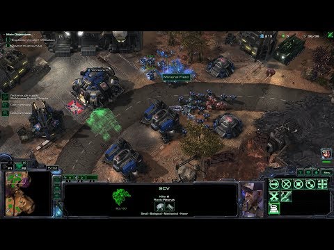 StarCraft: Mass Recall V7.0 Terran Campaign Mission 2 - Backwater Station