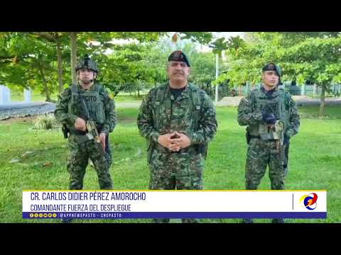 #CNCNoticiasPasto|  Ejército Nacional desmanteló centro de acopio de cocaína en Nariño