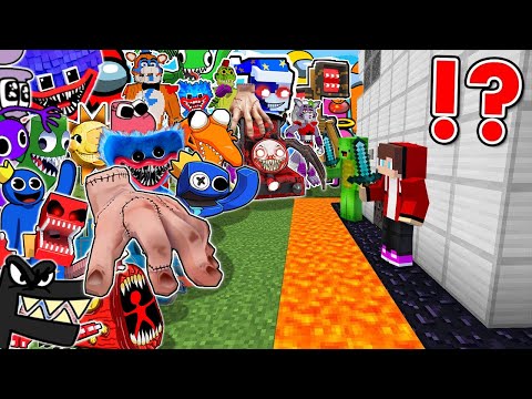 Best of 1000 FNAF vs The Most SECURE House - Minecraft gameplay by Mikey and JJ (Maizen Parody)
