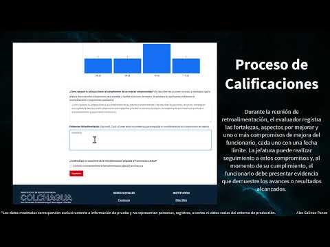 Trámites Online Institucional - Demostración del sistema
