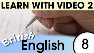 Learn British English with Video - British English Expressions and Words for the Classroom 1