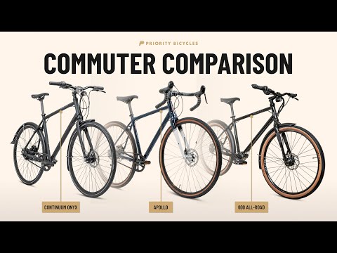 Welches Pendlerfahrrad sollten Sie wählen? Priority 600, Onyx oder Apollo?
