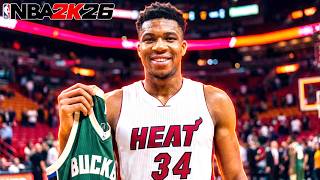 【NBA 2K26】ヤニスがマイアミヒートに電撃移籍！アデバヨと最強フロントコート爆誕🔥