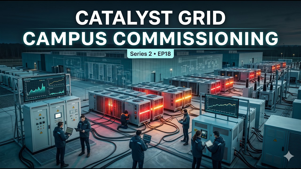 Catalyst Grid | Series 2 Episode 18 — Commissioning at Hyperscale (Campus IST at 85MW Explained)