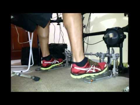 250 bpm Double Bass ''Ankle Motion Technique''