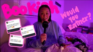 answering your *bookish 'would you rather' questions! | bookmas day 6