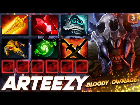 Arteezy Bloodseeker Bloody Ownage - Dota 2 Pro Gameplay [Watch & Learn]