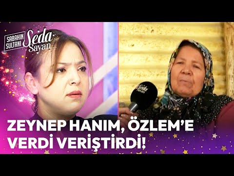 Zeynep Hanım, Özlem'e Verdi Veriştirdi! - Sabahın Sultanı Seda Sayan