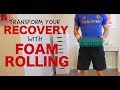 How To Foam Roll | Foam Rolling Routine For Recovery | Foam Roller Exercises