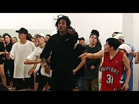 Larry Bourgeois Final Choreography and Freestyle - Les Twins Montreal Workshop 2018