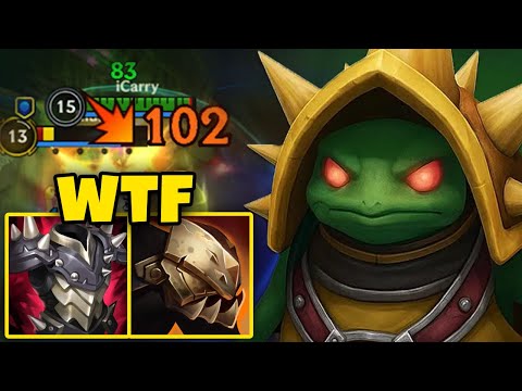Wild Rift Rammus Jungle Gameplay in Season 19 (Build & Runes) The Carry!