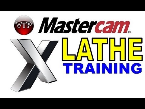 MASTERCAM X1-X7 LATHE Tutorial in HD - 1.6 Backplot & Verify Options - vtpros.net