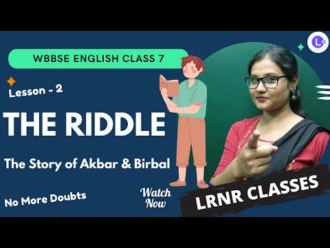 LESSON-2 THE RIDDLE  